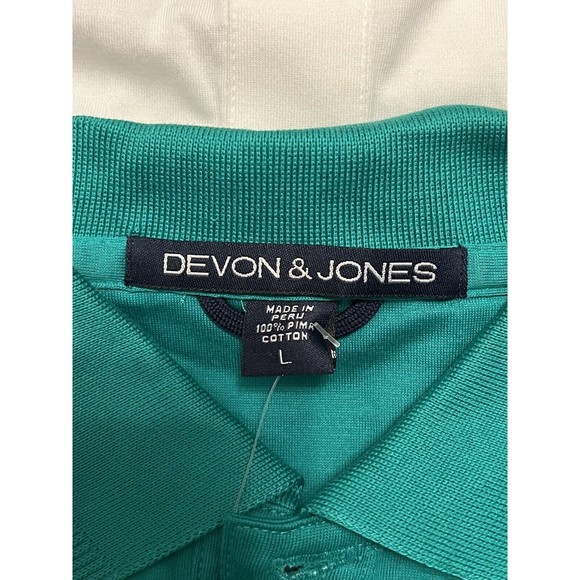 BRAND NEW Devon & Jones Men’s Country Club GOLF Polo Shirt LOT L/XL - Picture 6 of 9
